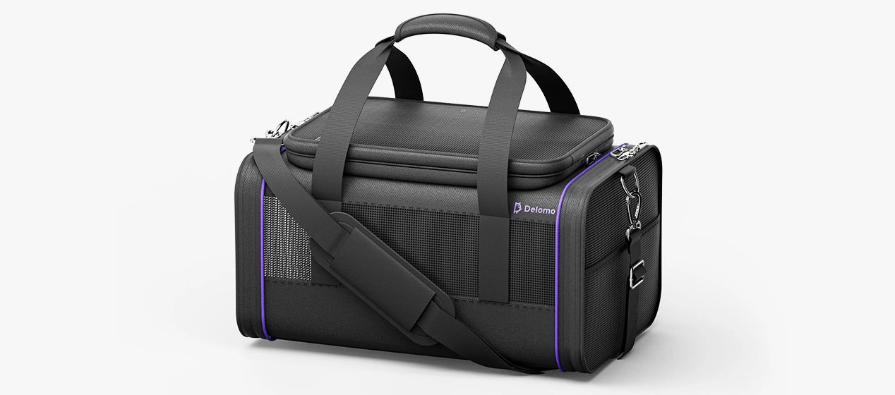 Delomo Bella - Expandable Airline Approved Pet Carrier